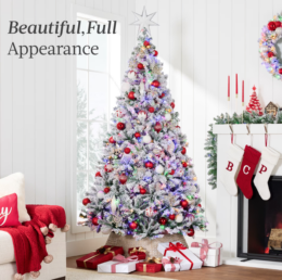 Walmart Deals | Best Choice 6ft Pre-Lit Christmas Tree $94.99 (Reg $172)